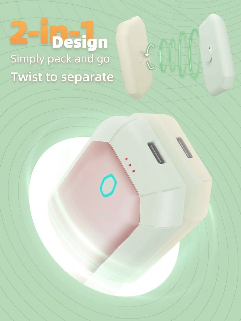 Rechargeable Dual Hand Warmers – Instant All-Day Heat