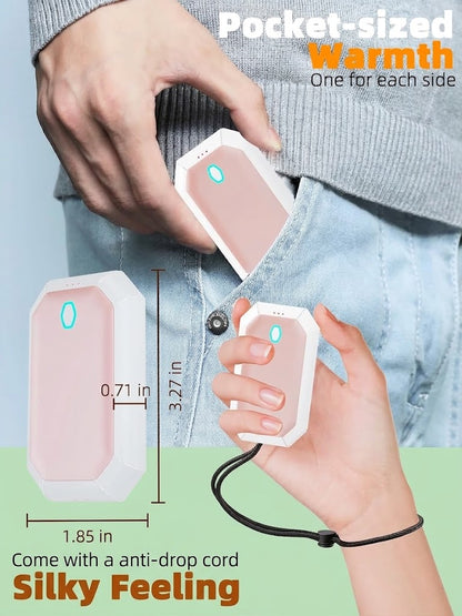 Rechargeable Dual Hand Warmers – Instant All-Day Heat